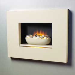 Apex Fires Exhibit Hang on the Wall Electric Fire