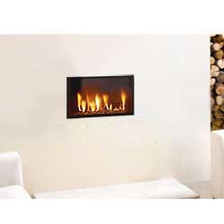 Apex Fires Liberty 4 Frameless Open Fronted Hole in the Wall Gas Fire