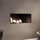 Apex Fires Liberty 6 Frameless Open Fronted Hole in the Wall Gas Fire