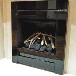 Apex Fires Lux Glass Full Depth Gas Fire
