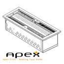 Apex Fires Serenity Inset Shelf Burner Gas Fire Tray