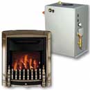 Baxi Bermuda HE Back Boiler & Valor Dream Electric Fire