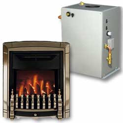 Baxi Bermuda HE Back Boiler & Valor Dream Electric Fire