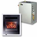 Baxi Bermuda HE Back Boiler & Valor Innova Electric Fire