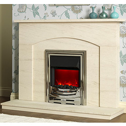Be Modern Elsa Limestone Fireplace Surround