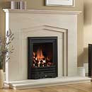Be Modern Fires Eleanor Limestone Fireplace