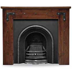 Carron Fires Thakat 54 Solid Acacia Surround