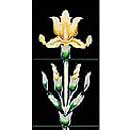 Cast Tec Iris Tile Set Green Yellow