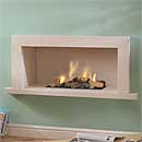 Caterham Phillipe Limestone Gas Fire Suite