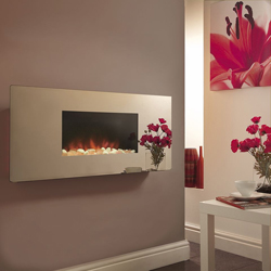 Celsi Fires Accent Mirror Hang on the Wall Electric Fire