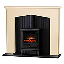 Costa Fireplaces Shelton Arch Electric Suite
