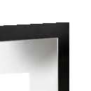 Crystal Textured Black Back Frame