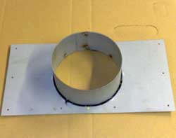 Crystal Fires 7 Inch Flue Spiggot