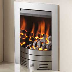 Crystal Gem Contemporary Gas Fire