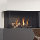 Dru Fire Saxo 80 Slimline Balanced Flue Gas