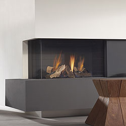 Dru Fire Saxo 80 Slimline Balanced Flue Gas