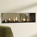 Drugasar Fire Metro 130 Tunnel Slimline Balanced Flue Gas