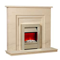 Europa Athens Limestone Fireplace Surround