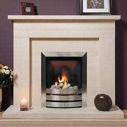Europa Ashford 48 Limestone Fire Surround