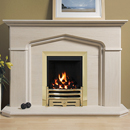 Europa Edmonton Limestone Fire Surround