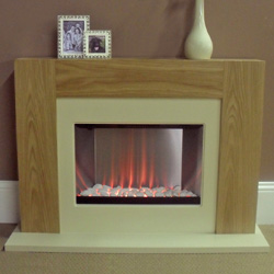 Europa Fireplaces Glenn Electric Suite