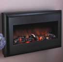 Flamerite Fires Alto Midnight Black