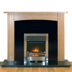 Gallery Fireplaces Abbey Light Oak Surround