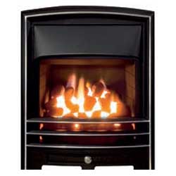 Gallery Fires Lunar Slimline Gas Multi Flue