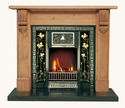 Gallery Northmoor Tiled Cast Iron Insert