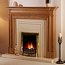 OER Fireplaces Pippy Asquith 55 Solid Oak Surround
