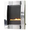 Pure Glow Novo Chrome Flueless Gas Fire