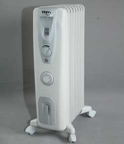 Tesy LB2509 2.5kW Oil Filled Portable Radiator