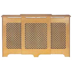 Winther Browne Classic Large Oak RADCADO3OAK Radiator Cabinet
