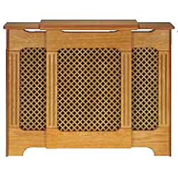 Winther Browne Classic Medium Oak RADCADO2OAK Radiator Cabinet