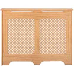 Winther Browne Classic Medium Oak RADC202OAK Radiator Cabinet