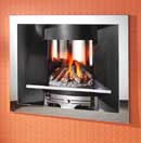 Crystal Emerald Ruby Gas Fire
