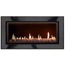 Apex Fires Cirrus X1 HE Black Nickel Pebble Hole in the Wall Inset Gas Fire