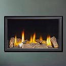 Apex Fires Cirrus X2 HE Frameless Hole in the Wall Inset Gas Fire