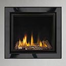 Apex Fires Cirrus X3 HE Black Nickel Hole in the Wall Inset Gas Fire
