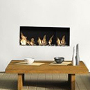 x Apex Fires Liberty 4 Frameless Open Fronted Hole in the Wall Gas Fire
