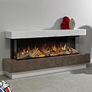 Aura Fires Clifton 1000 FS Electric Fireplace Suite