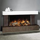 Aura Fires Elmdon 850 WM Electric Fireplace Suite