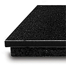 Polished Black Granite Hearth (GAS) HEF088