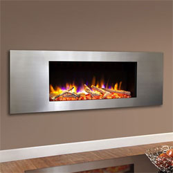 Celsi Ultiflame VR Metz Silver Electric Fire