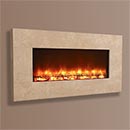Celsi Electriflame XD Travertine Wall Mounted Electric Fire