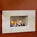 Continental Eclipse Limestone Gas Fireplace Suite