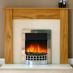 Delta Fireplaces Leicester Electric Freestanding Suite