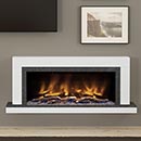 Elgin and Hall Vardo 57 Pryzm Wall Mounted Electric Fireplace Suite