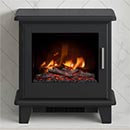 Flare by Be Modern Fires Southgate Black Electric Stove