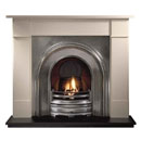 Gallery Fireplaces Crown Full Polish Cast Arch Gas Package